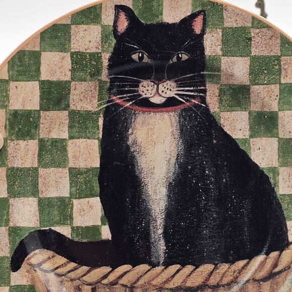 David Carter Brown Country Kitties Cat Decorative Plates 3-Vintage Collectibles - Picture 5 of 10